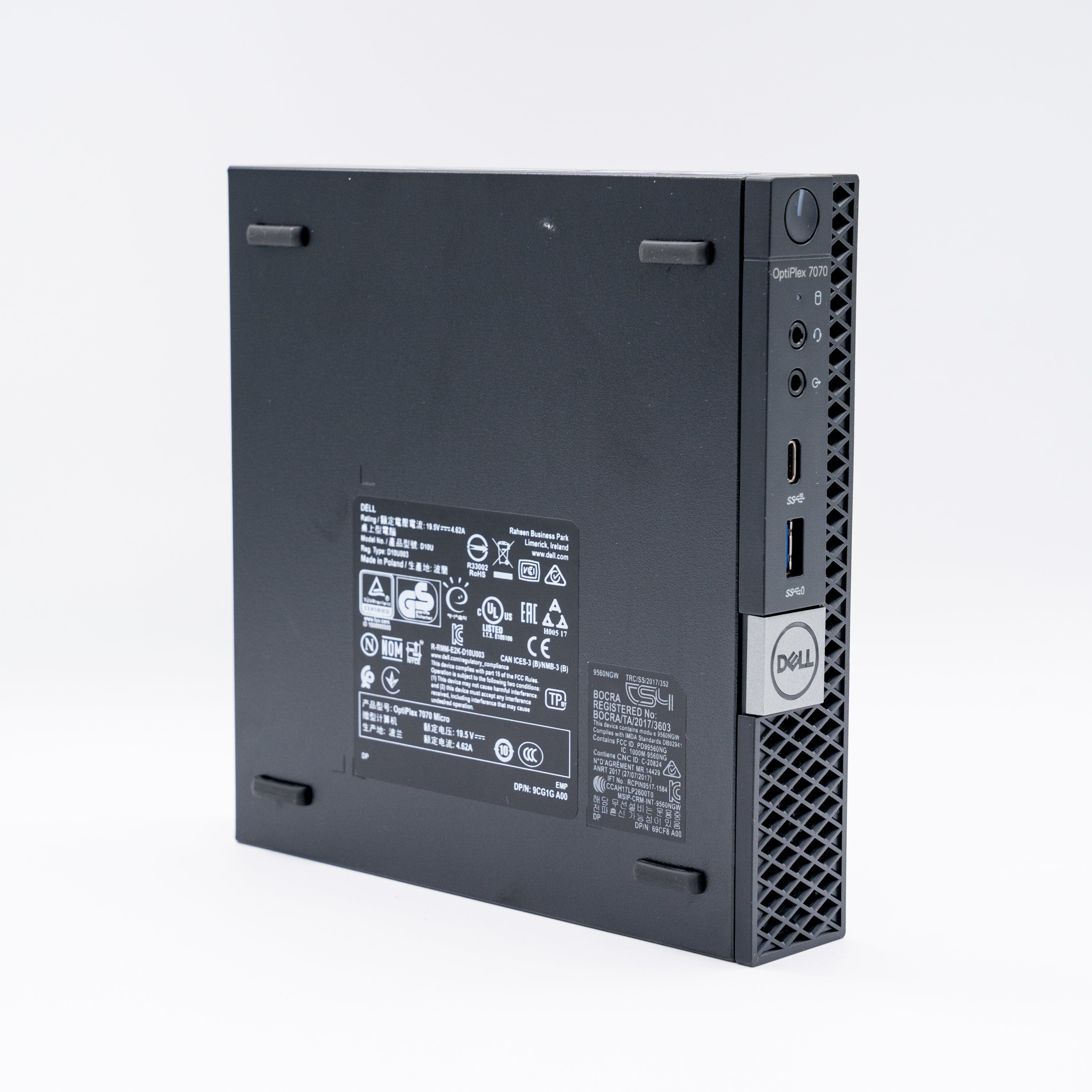 Dell OptiPlex 7070 i5-9500T 6-Core 256GB NVMe WIN 11 Desktop-Computer Notebook-Pro
