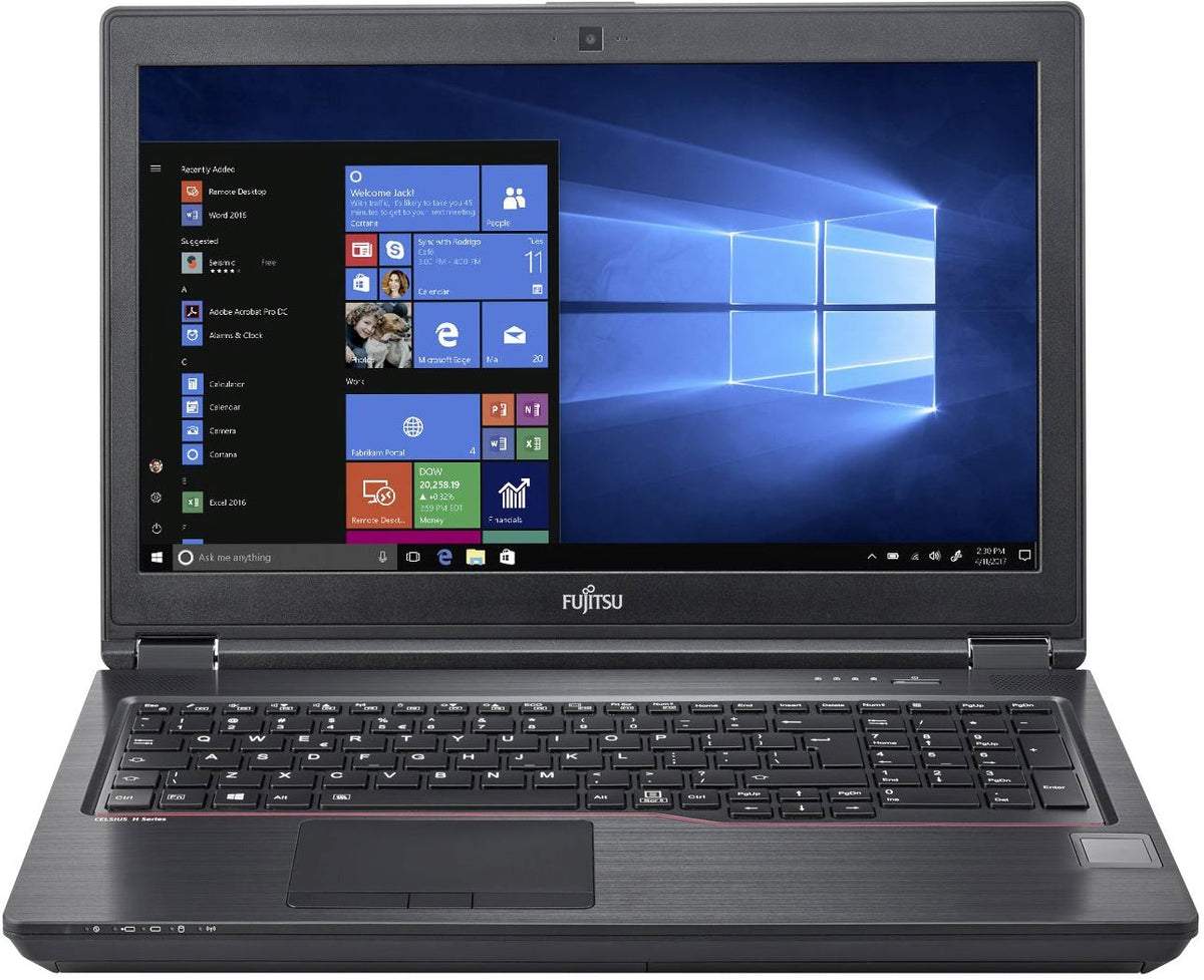 Fujitsu H780 i7-10850H 32GB 512GB NVIDIA T1000 15,6