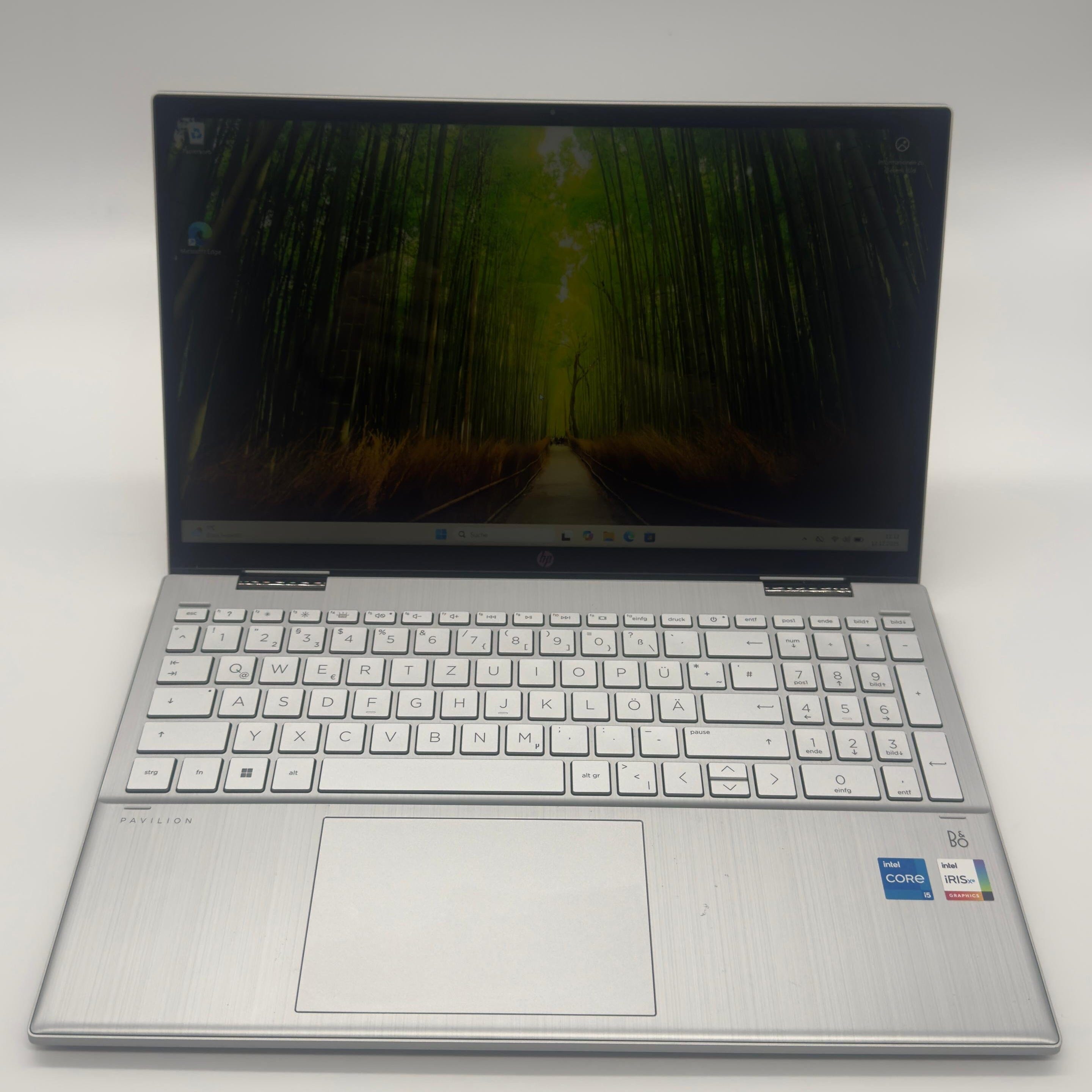 HP Pavilion x360 15-er1053ng 15,6" FHD TOUCH i5-1235U 8GB 256GB SSD Win 11 Laptops HP Intel Core i5-1235U 8GB DDR4 256B