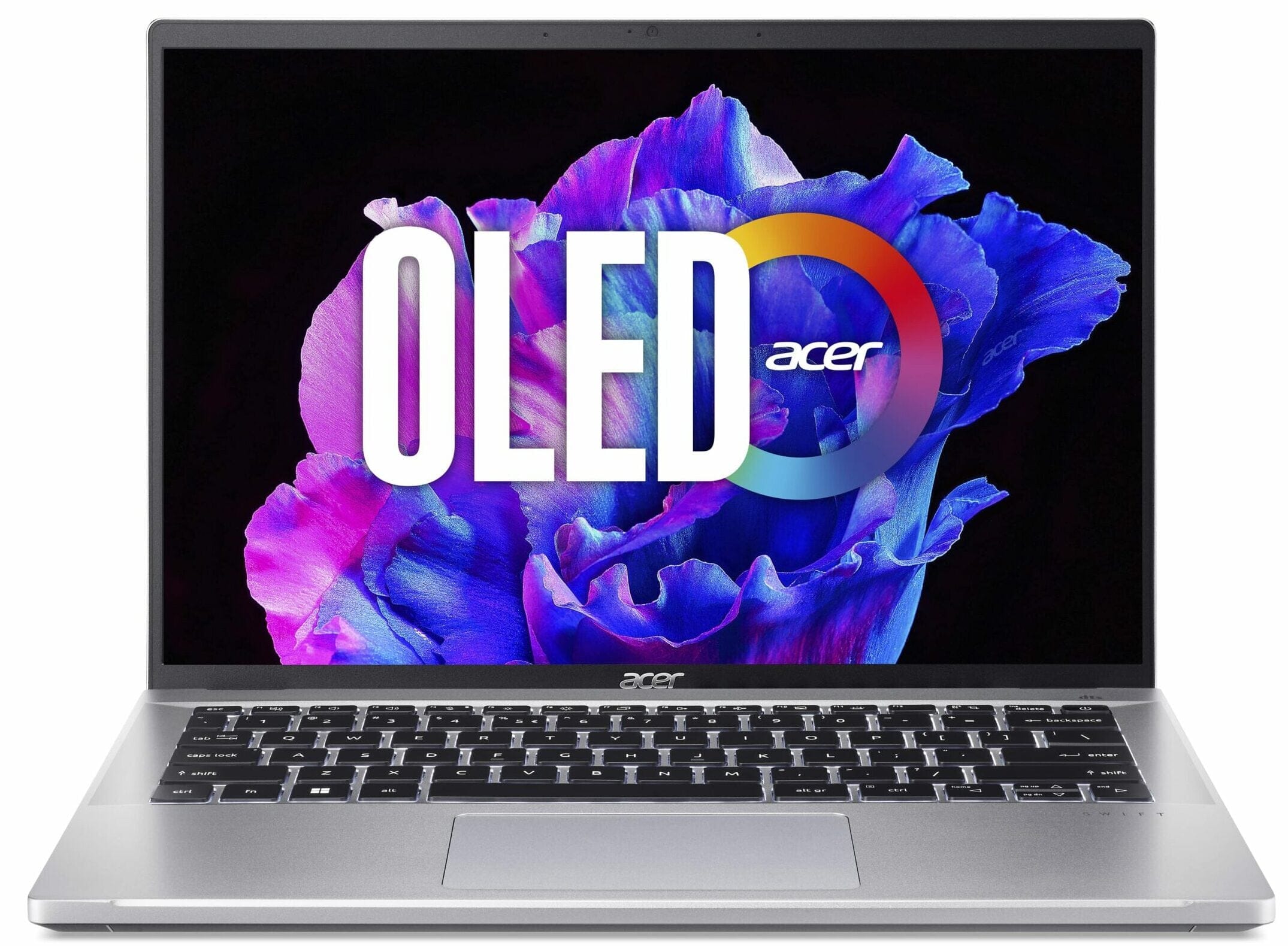 Acer Swift Go 14 OLED Ultra i7-155H 32 GB RAM 1 TB SSD 14" Intel Arc Pure Silver Win 11 Laptops Acer Intel Core Ultra 7-155H 32GB DDR4 1TB