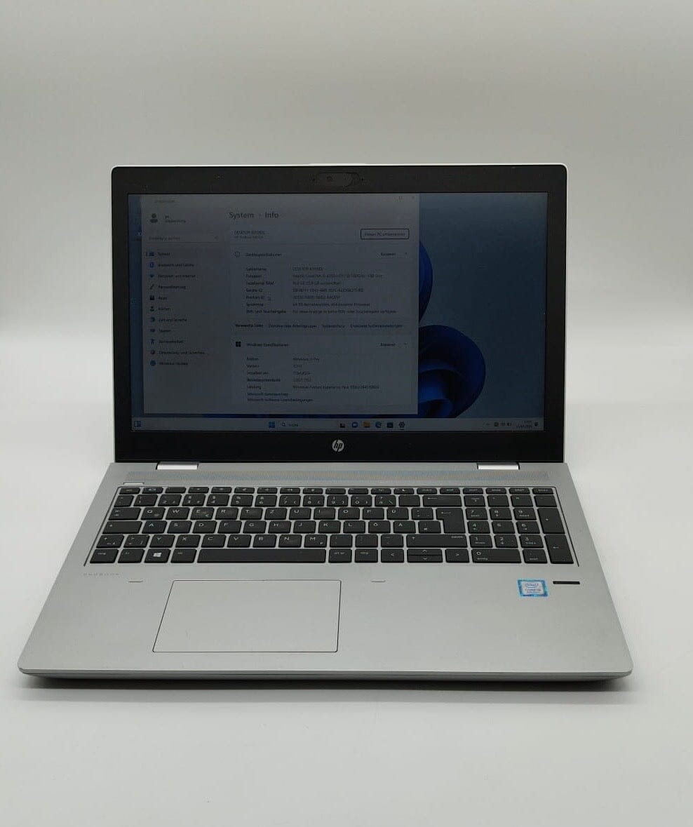 HP ProBook 650 G4 i5-8250U 15,6&quot; FHD 16GB Win 11 DVD/RW Laptops Notebook-Pro Intel Core i5-8250U 16GB DDR4 256GB