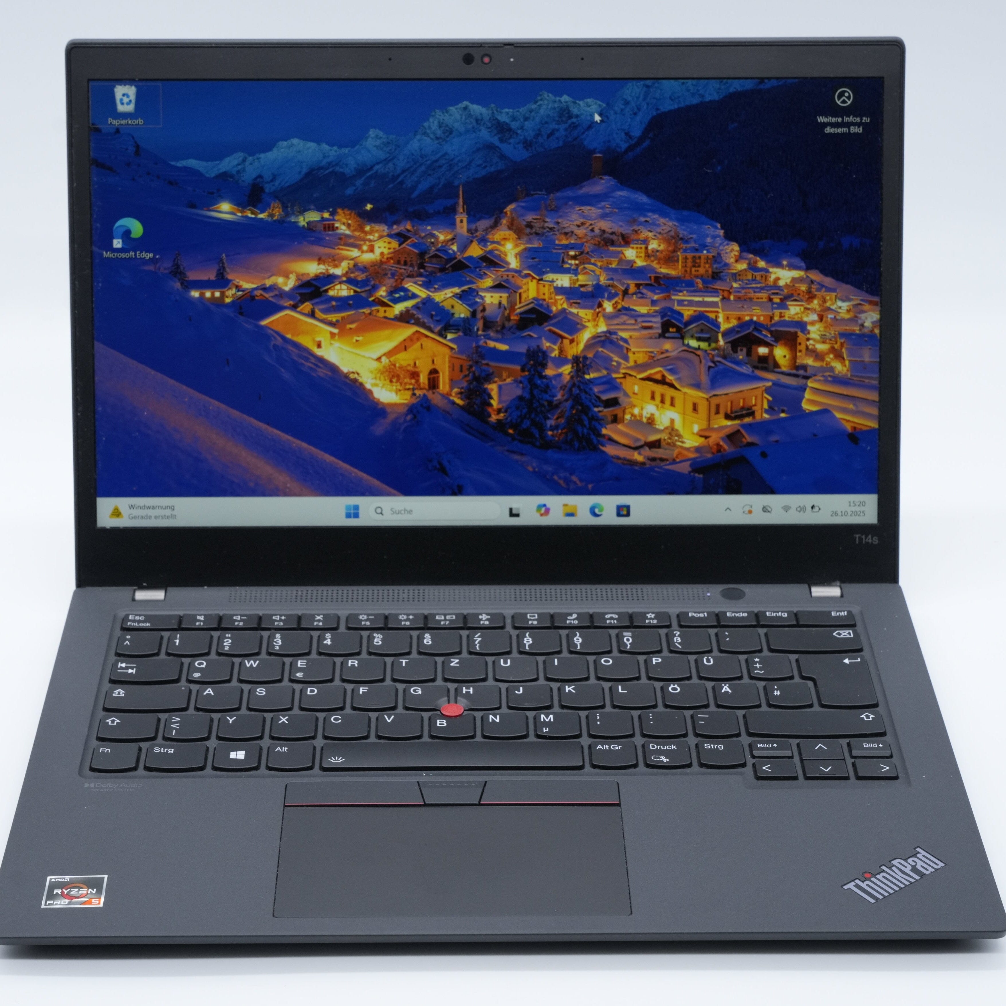 Lenovo ThinkPad T14S G2 Ryzen 5 5650U 16GB 512GB 14" FHD W11 Pro Laptops Lenovo AMD Ryzen 5 Pro 5650U 16GB DDR4 512GB